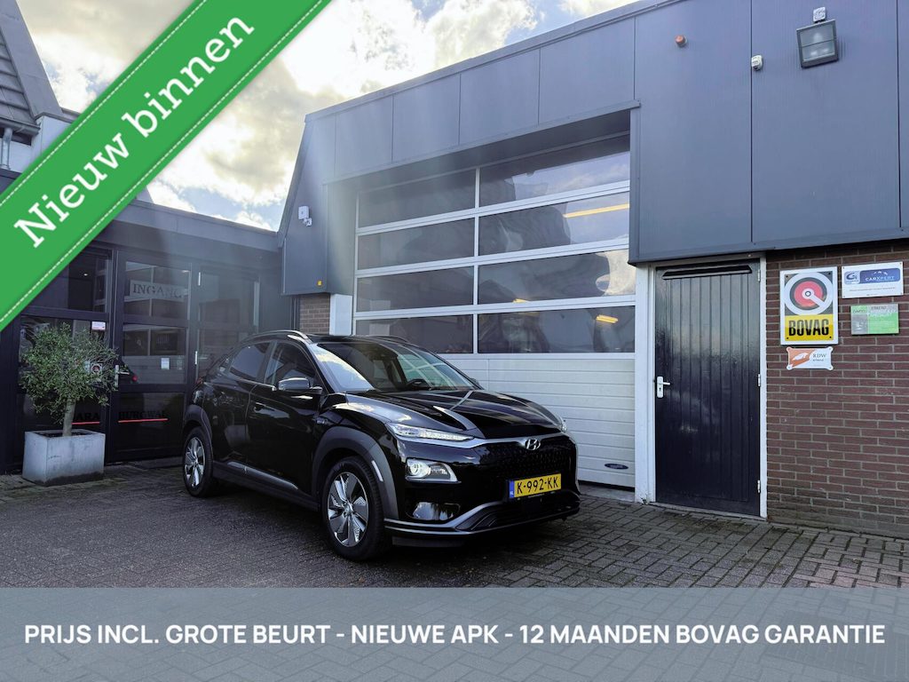 Hyundai Kona Electric EV Limited 64 kWh SOH 95% WARMTEP./LEER *ALL-IN PRIJS*