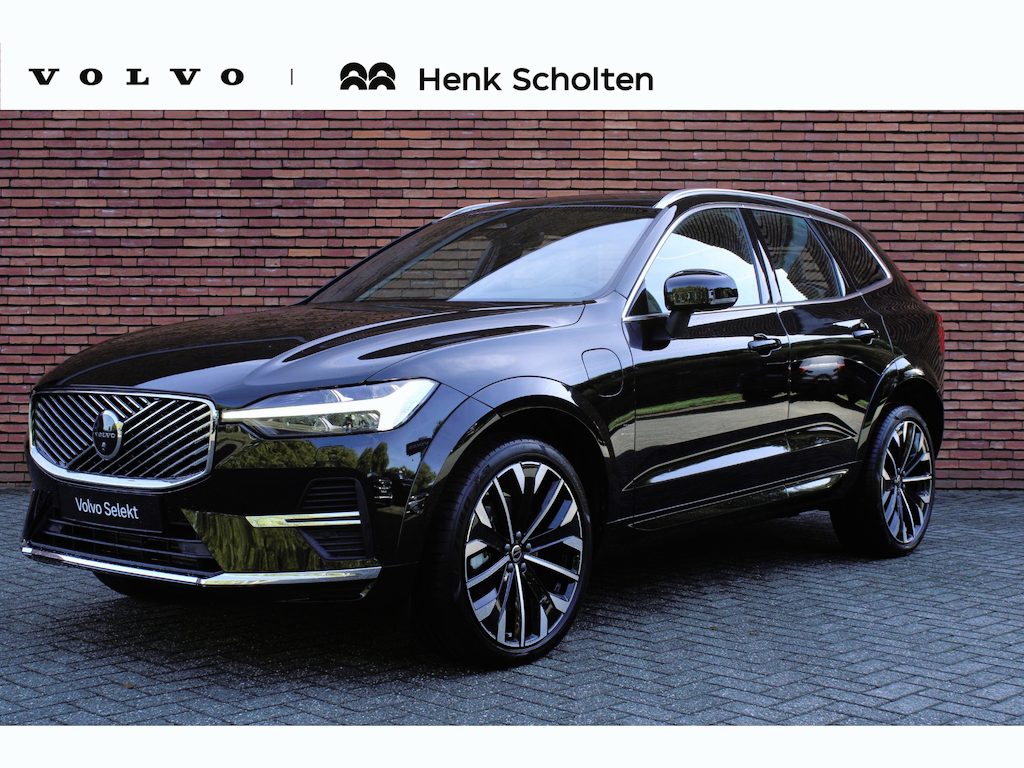 Volvo XC60 T6 Plug-in hybrid AWD Ultra Bright | Luchtvering | 360° Parkeercamera | Parkeersensoren voor + achter | Panoramadak | Standkachel | 21'' Lichtmetalen velgen | Google Infotainment | Stoelverwarming | Electrische bedienbare voorstoelen