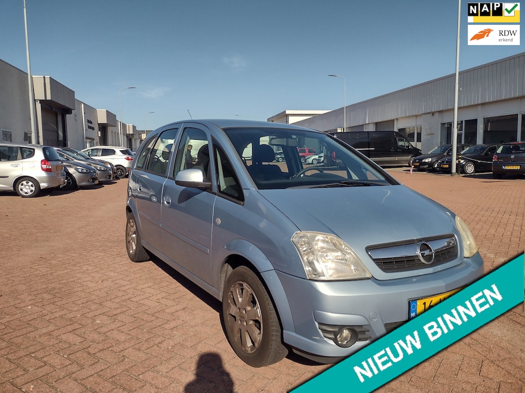 Opel Meriva 1.6-16V Temptation MOOIE AUTO BEL 0619590613 APK 23-08-2027 AIRCO 5 DRS HOGEN IN STAP