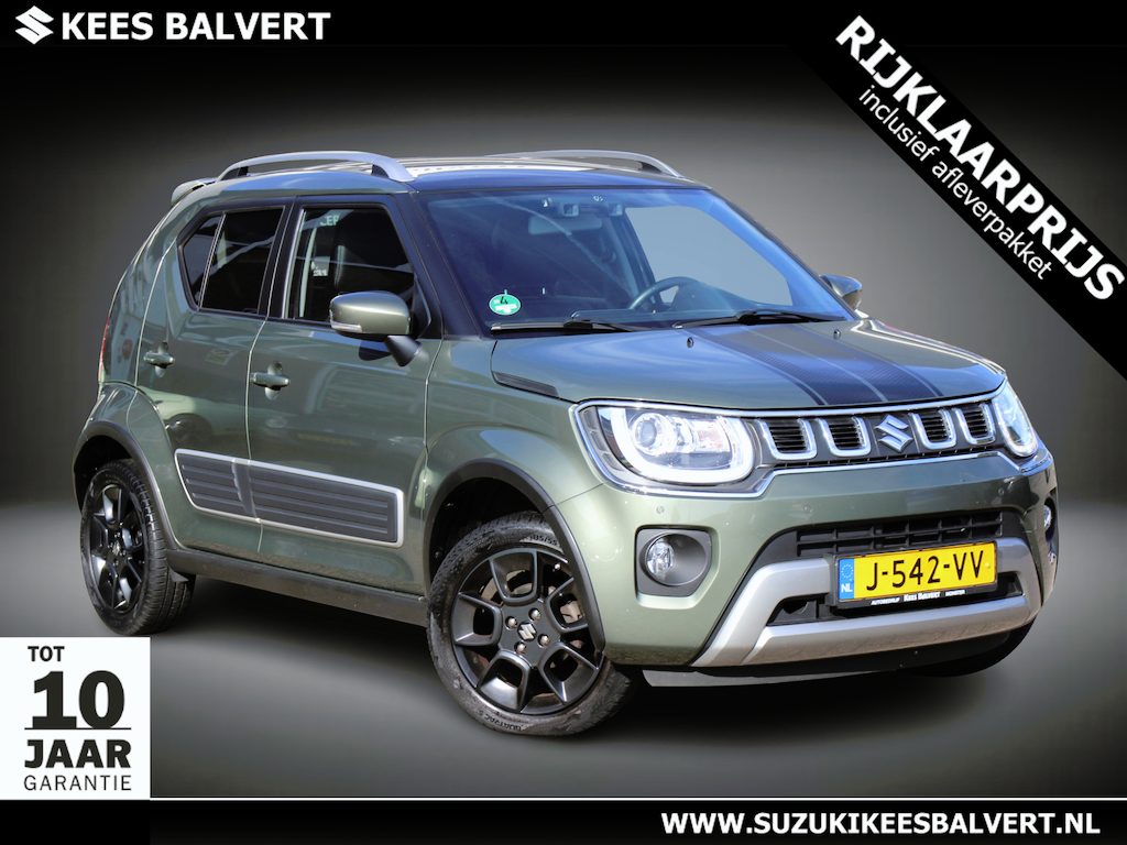 Suzuki Ignis 1.2 Style Hybrid Automaat | Leer | Parkeersensoren rondom | Spoiler |