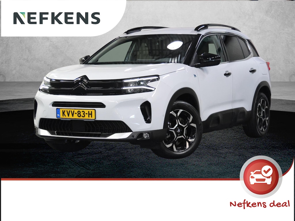 Citroën C5 Aircross 1.6 Plug-in Hybrid 225PK Max | 1ste eigenaar | AppleCarPlay/AndroidAuto | Cruise Control | Camera | Keyless | Navigatie | FULL LED | DAB Radio | Isofix | Privacy Glass | Parkeersensoren |