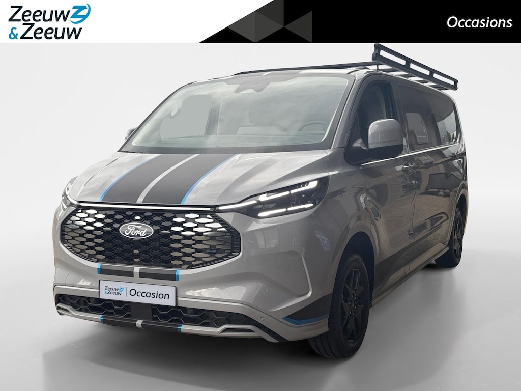 Ford E-Transit Cust. 320 L2H1 Sport 65 kWh | Imperiaal | Stoelverwarming | Dodehoek detectie | Achteruitrijcamera