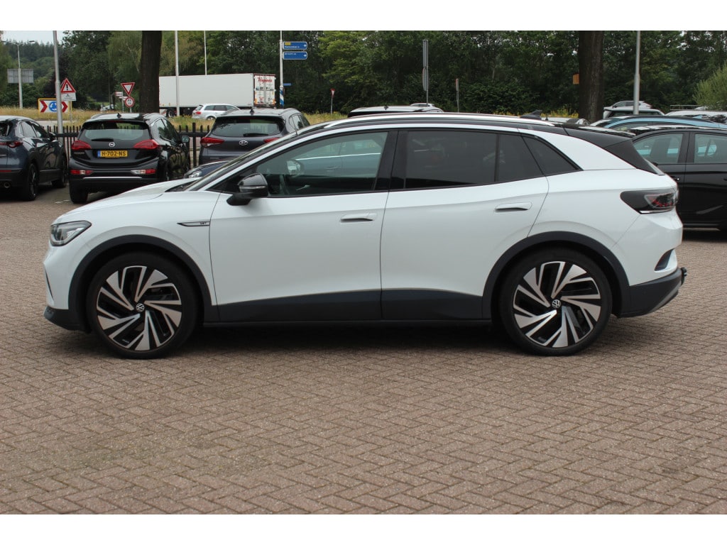 Volkswagen ID.4 Tech 77 kWh / Full option! / Panoramadak / Camera / Head-up / Keyless / 21'' / ACC / Dodehoek / Elektr. stoelen / Massage / Navigatie / Stuurverwarming