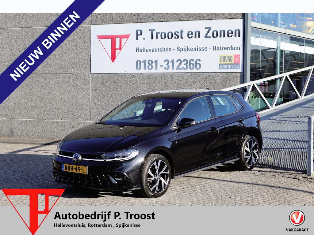 Volkswagen Polo 1.0 TSI R-Line Apple carplay/Stoelverwarming/Achteruitrijcamera/IQ Light/Adaptieve cruise control/Navigatie/17 inch licht metaal