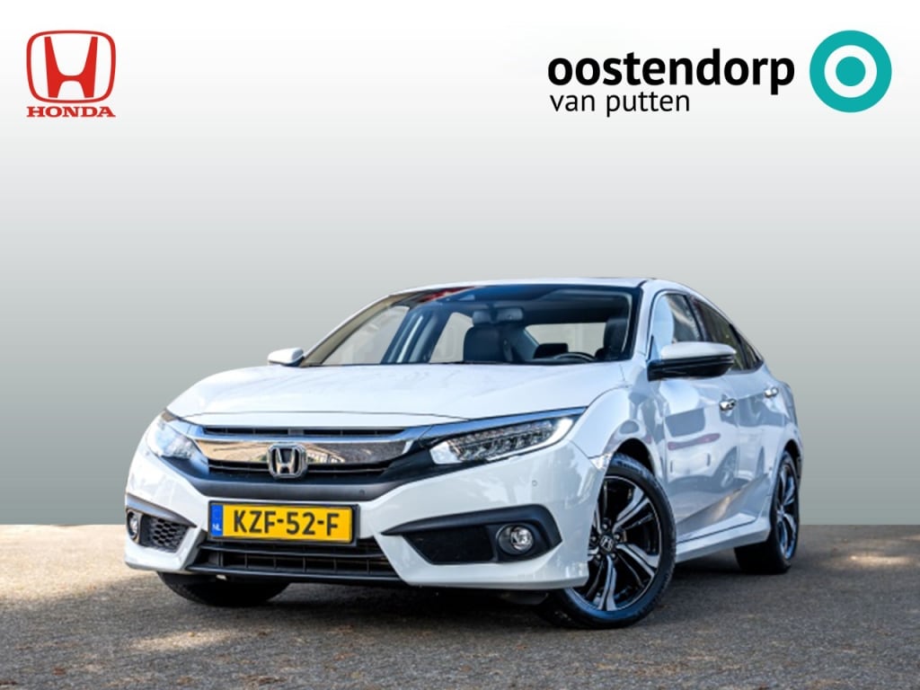 Honda Civic 1.5 i-VTEC 182pk 4D Executive | Volledig Dealeronderhouden | Navi | Camera | Leder | Carplay / Android Auto | Draadloos opladen | Blind Spot