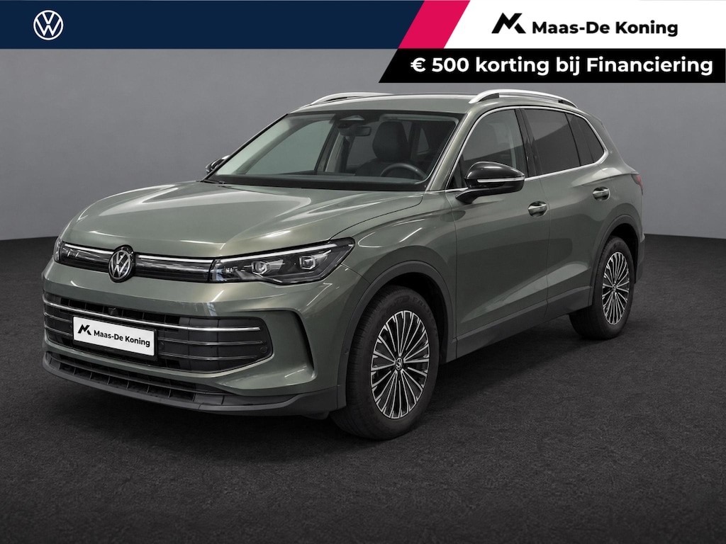 Volkswagen Tiguan 1.5 eTSI 130pk DSG Life Edition · 360 Camera · Inklap. Trekhaak · Stuur- & Stoelverwarming · Dodehoeksensoren · Apple/Android Car Play · Garantie t/m 17-11-2027