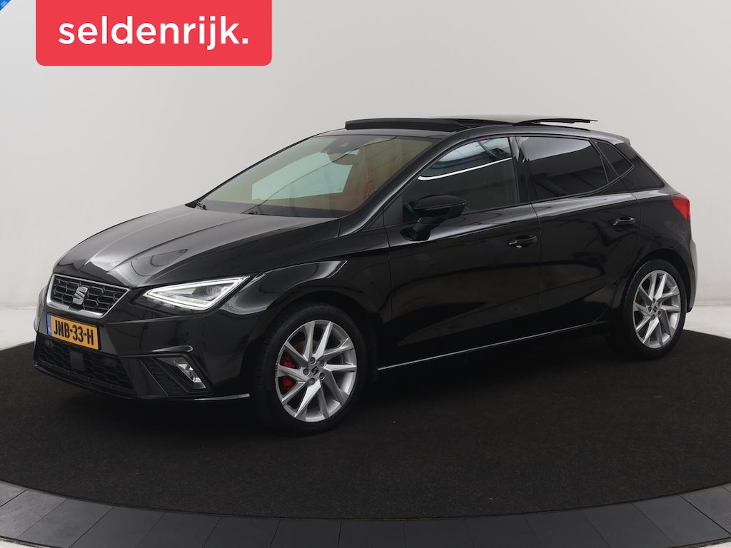 SEAT Ibiza 1.0 EcoTSI FR | Panoramadak | Stoelverwarming | Cruise control | Camera | Park assist | Carplay | Climate control | Full LED