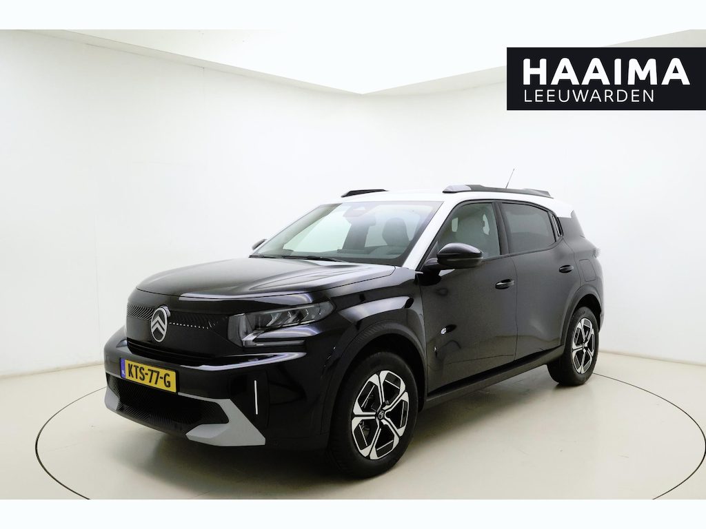 Citroën E-C3 Aircross Max 113pk Extended Range 54 kWh | WLTP 400 km | Afwijkende dakkleur | Cruise control | Climate control | Camera achter/ sensoren voor & achter | Comfort seats met stof/kunstlederen bekleding | Apple Carplay/Android Auto | Navigatie | DAB