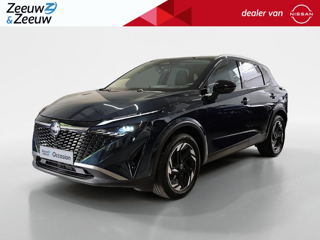 Nissan Qashqai 1.5 e-Power N-Connecta | Ocean Deep! | Panorama dak | 360 Camera | Google navigatie | Apple Carplay | Android auto