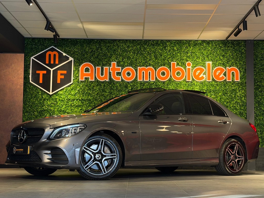 Mercedes-Benz C-klasse 300 e AMG Night ed. |PANO|FACELIFT|LANEASS.|GARANTIE