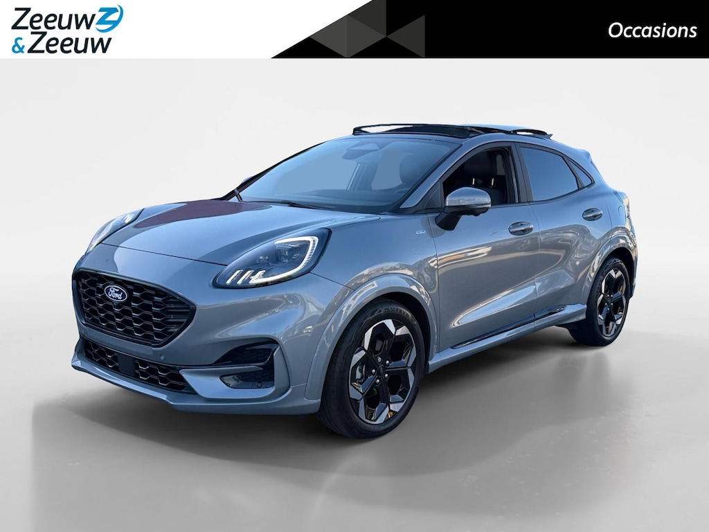 Ford Puma 1.0 EcoBoost Hybrid ST-Line X | Adaptieve Cruise Control | Schuif/Kantel Dak | Stoel/Stuur/Voorruitverwarming | 360 Camera | Apple/Android Carplay |