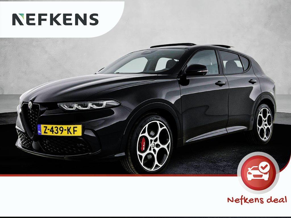 Alfa Romeo Tonale 160pk Veloce | 1ste eigenaar | Glazen dak | Dodehoekdetectie | LEER | Camera | AUTOMAAT