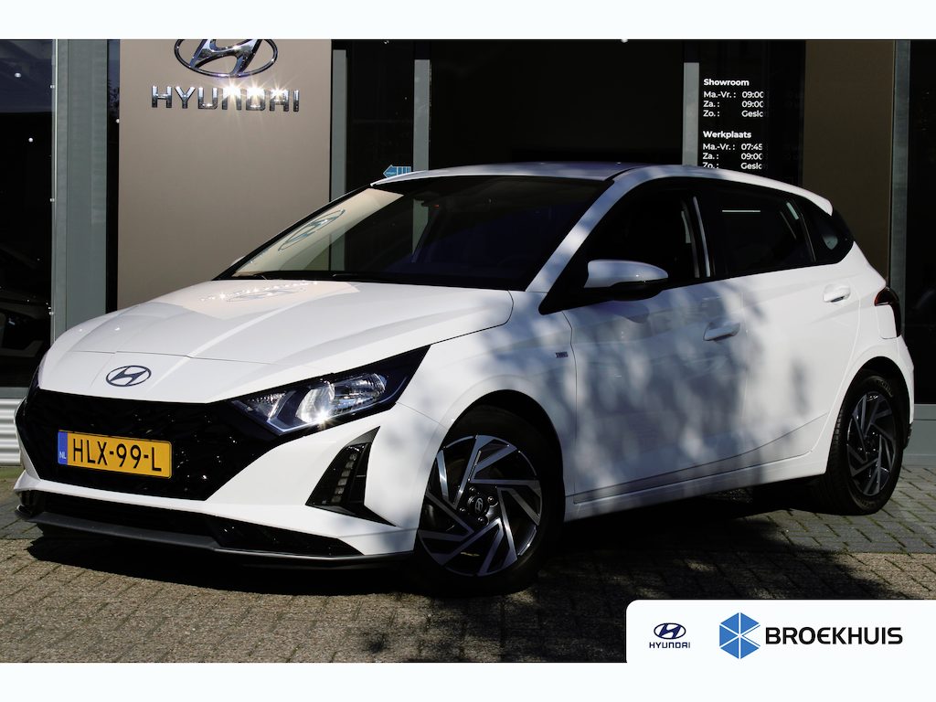 Hyundai i20 1.0 T-GDI 100pk Comfort | Airco | Camera | Carplay | Cruise control | Dodehoek detectie | Navigatie | Parkeersensoren | Digitaal cockpit | Lichtmetalen velgen