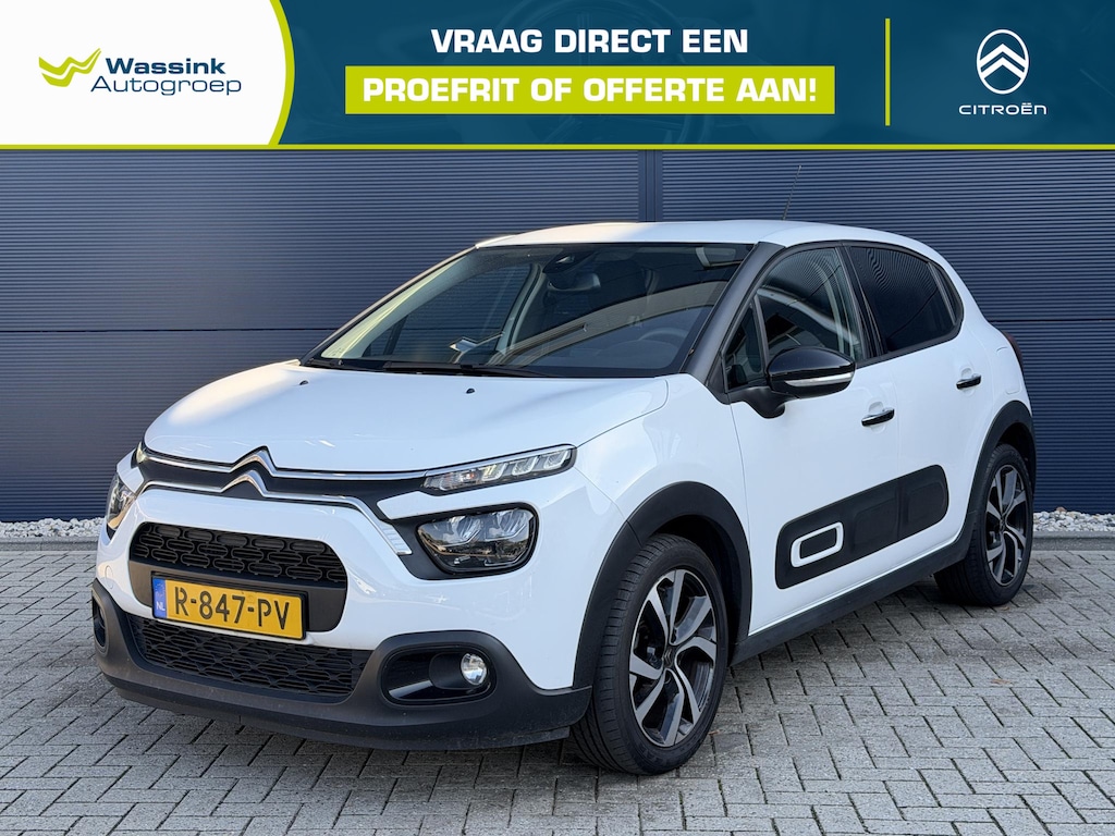 Citroën C3 1.2 PureTech Shine | Navigatie | Apple Carplay/Android Auto | Camera | Climate Control | Automaat | Lage kmstand!