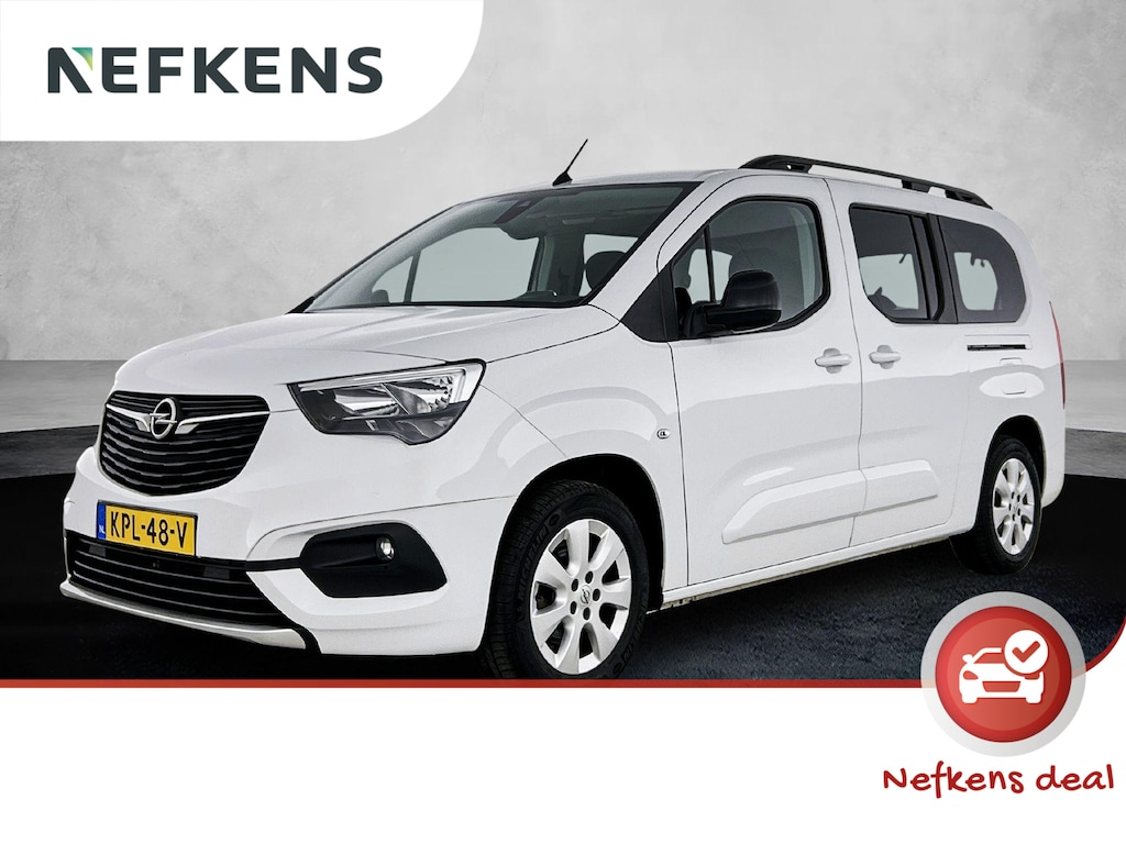 Opel Combo-e Life L2 Elegance 50 kWh 136pk Automaat | Panoramadak | Camera | 7-Zits | Navigatie | Dakrails | Parkeersensoren | 16"LMV |