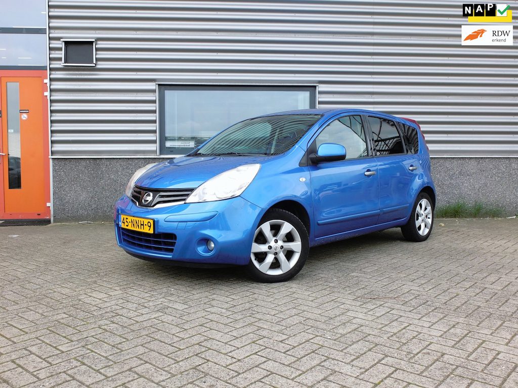 Nissan Note 1.4 Life+ | Hoge Instap | Airco | Ruim | Race Blue Metallic