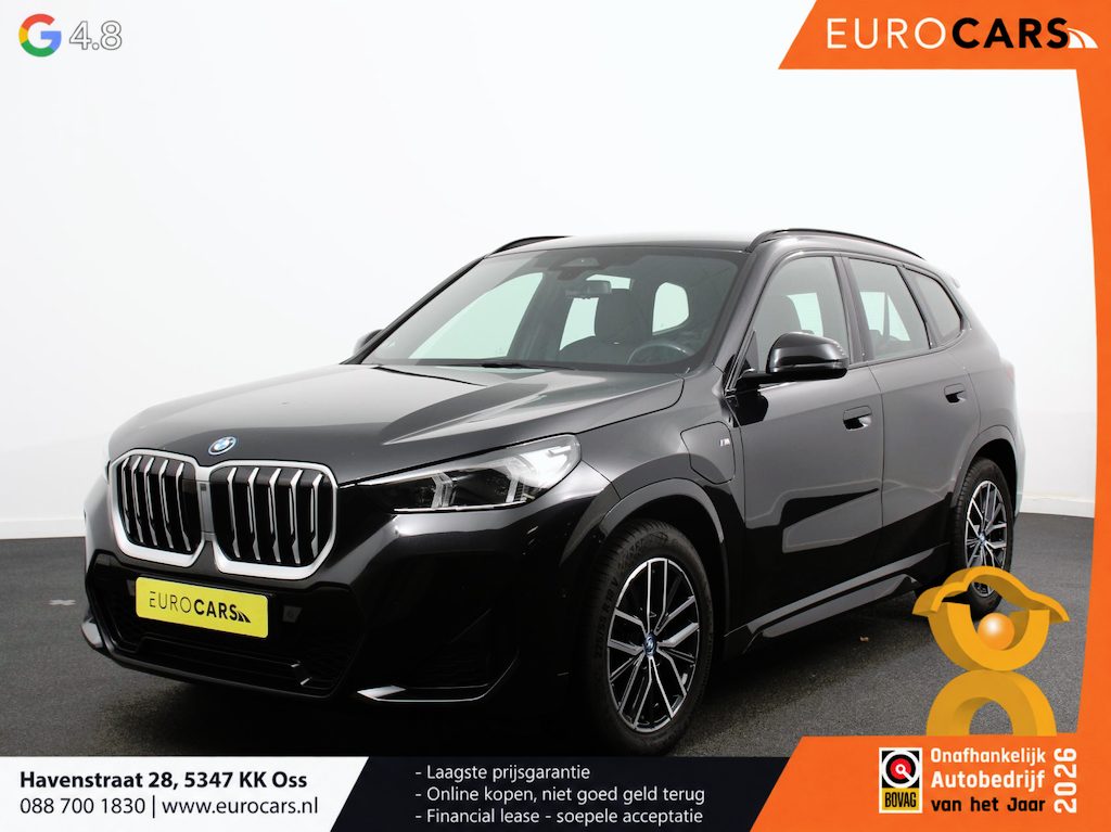 BMW X1 xDrive25e M-Sport Trekhaak Navigatie Apple CarPlay Android Auto Camera Parkeerhulp Adaptive Cruise Control Dodehoekdetectie Stoelverwarming Full Led Leder Keyless entry Climate Control Lichtmetalen velgen