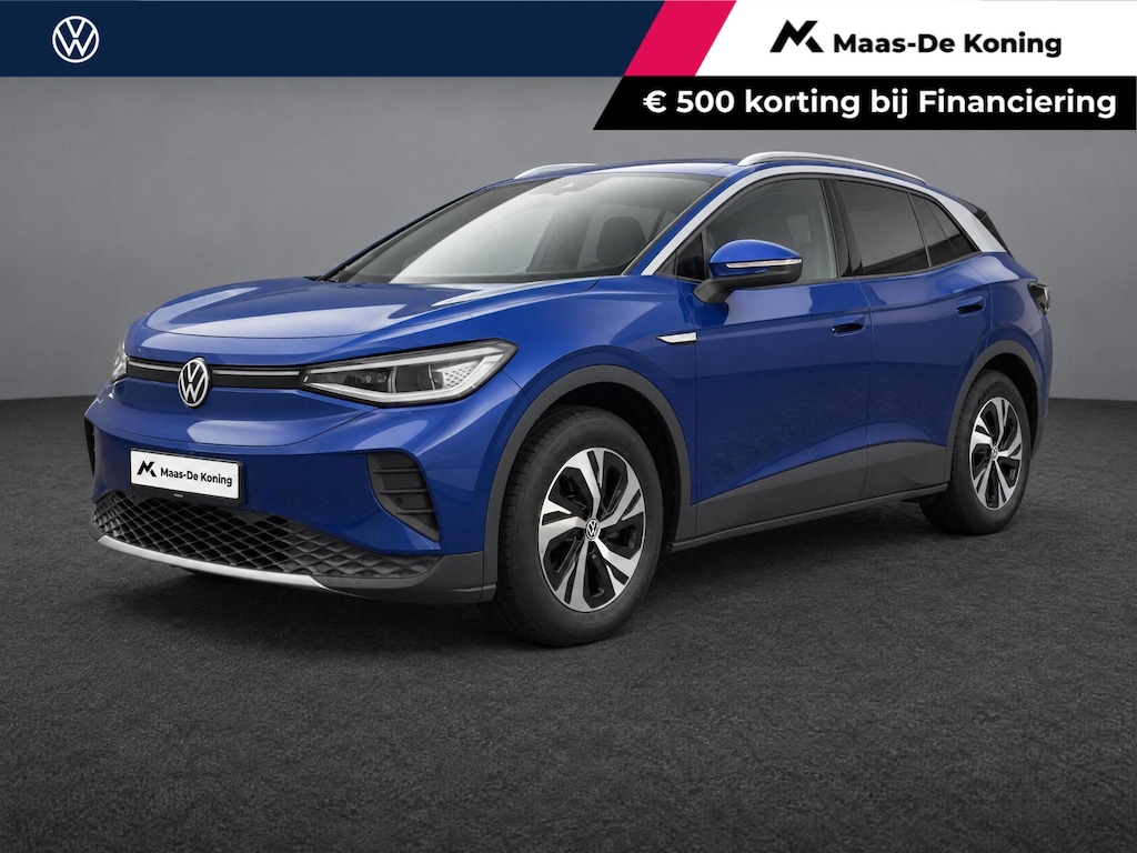 Volkswagen ID.4 Pure 52 kWh 148pk · SOH 92,8% · Panoramadak · 360 Camera · Stuur- & Stoelverwarming · Keyless · Dodehoeksensor · Matrix LED ·