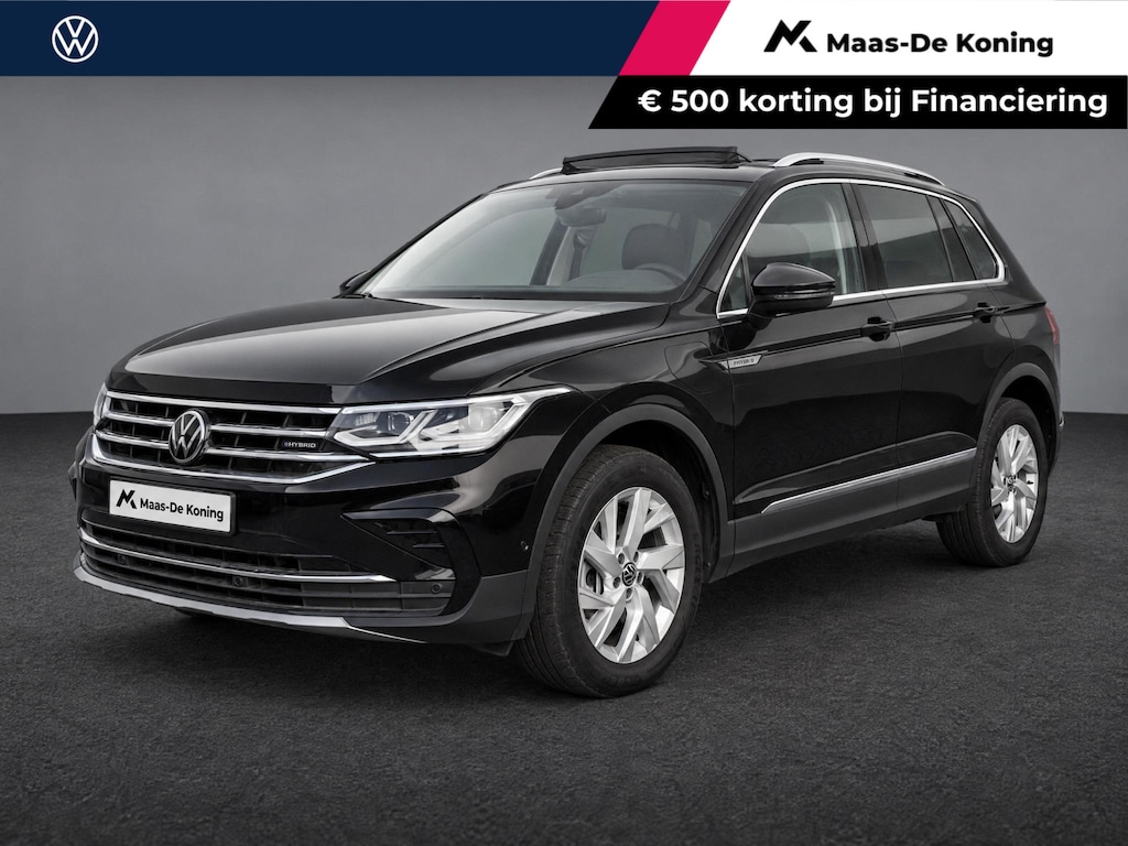 Volkswagen Tiguan 1.4 TSI eHybrid 245pk DSG Elegance · Panoramadak · Camera · Keyless · Matrix LED · Parkeerassistent · Elek. Achterklep · Dodehoeksensor ·