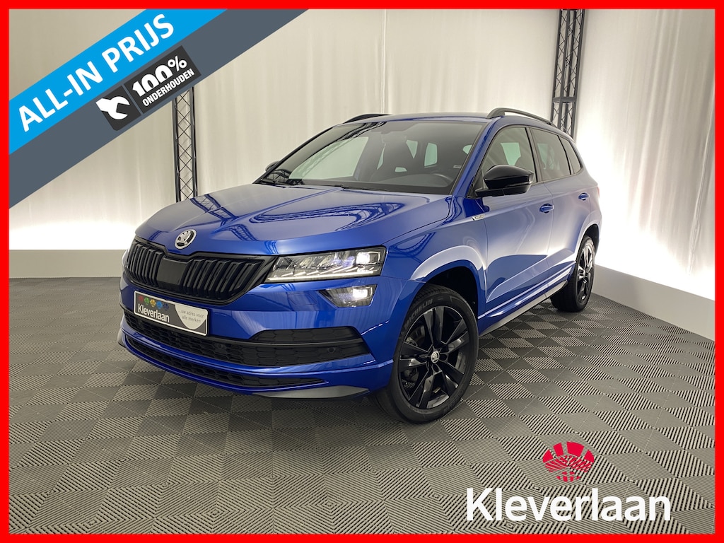 Skoda Karoq 1.5 TSI ACT Sportline Business |  Apple carplay | Camera | Navi | Cruise adaptief | 18 inch | Dakrail