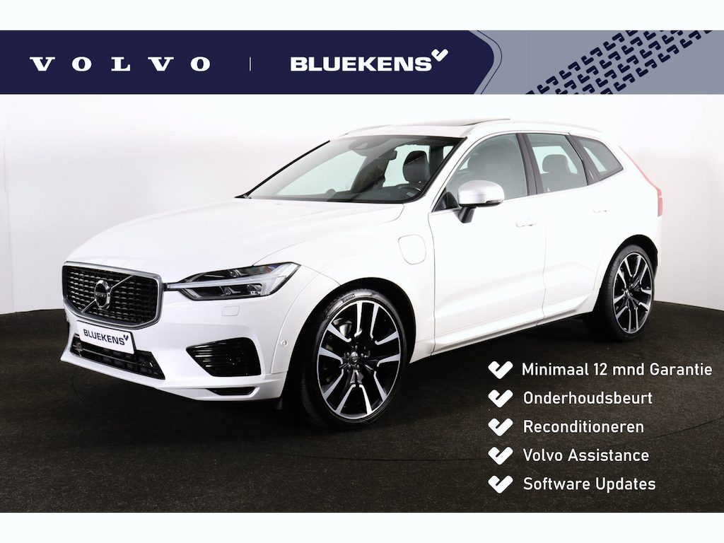 Volvo XC60 T8 Twin Engine AWD R-Design - Luchtvering - Bowers & Wilkins Audio - FULL LED koplampen - Panoramadak - Sensus navigatie - Cruise Control - Sportstoelen - Verwambare voorstoelen - Verwarmbaar stuurwiel - BLIS - Trekhaak semi elektrisch inklapbaar - 22' velgen