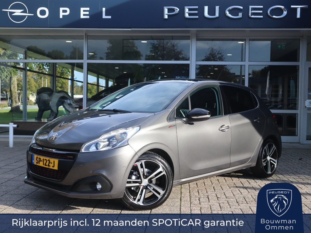 Peugeot 208 GT-Line PureTech 110pk EAT6 automaat 5Drs, Rijklaarprijs, Panoramadak, Camera Navigatie