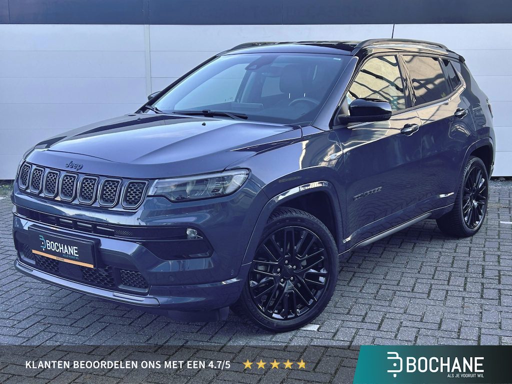 Jeep Compass 4xe 240 Plug-in Hybrid Electric S | Leder | Trekhaak | Navigatie | Camera