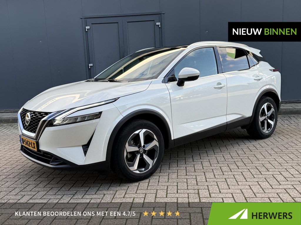 Nissan Qashqai 1.3 MHEV Premiere Edition / Trekhaak / Panoramadak / Navigatie / Camera / Bluetooth / Cruise Control Adaptief / Head-up Display