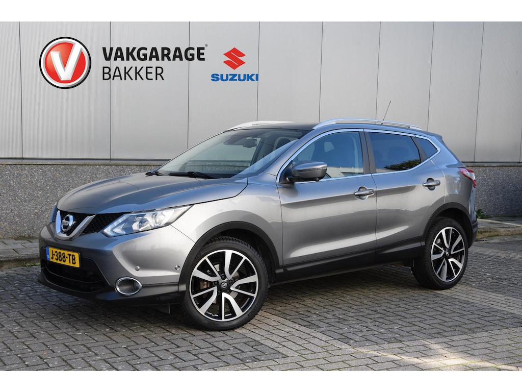 Nissan Qashqai 1.6 Tekna | lederen bekleding | parkeersensoren | panoramadak |