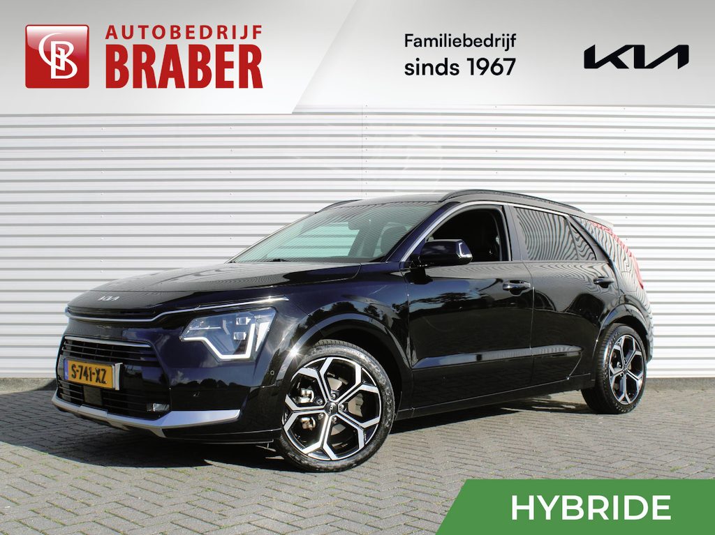 Kia Niro Hybrid 1.6 GDi ExecutiveLine | Camera | Leer | Schuifdak | Stoelverwarming+ventilatie | Elektr. stoelverstelling + achterklep | 18" LM | HUD |