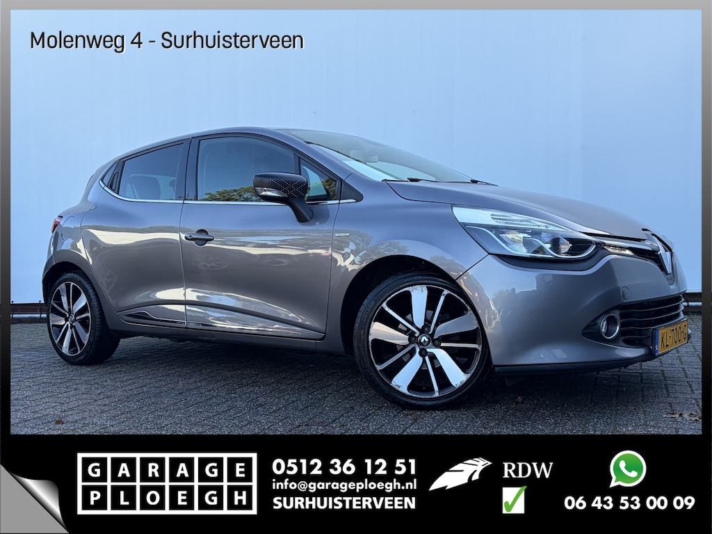 Renault Clio 0.9 TCe Iconic Leer Camera Nav/Cruise Stoelverw Keyless Orig.NL!