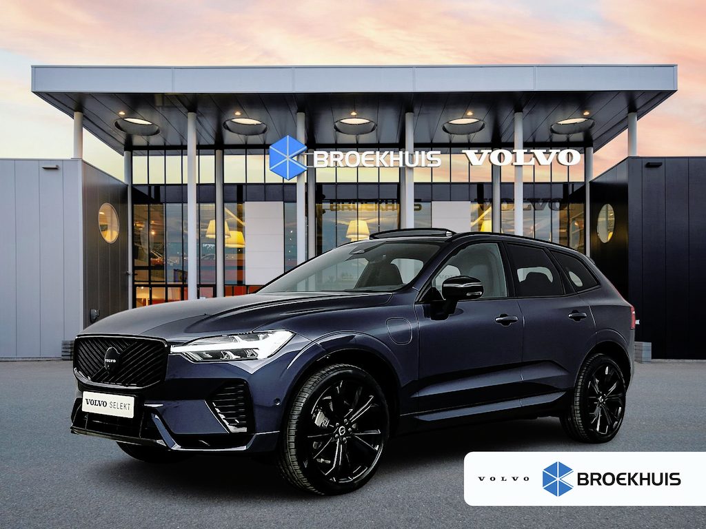 Volvo XC60 T6 Recharge Plus Black Edition | 21" | Luchtvering | Panoramadak | 360 Camera | Head-Up | Harman Kardon | Elektr. verst. Stoelen | Adaptieve Cruise | BLIS