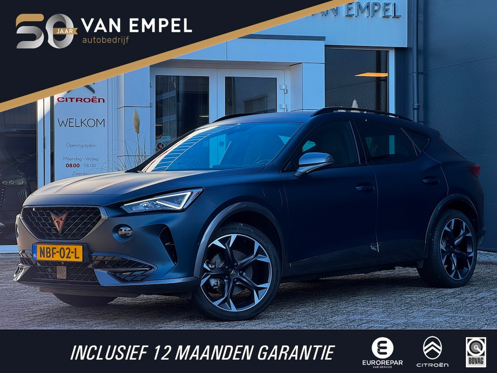 CUPRA Formentor 1.4 e-Hybrid Business | 95% SOH | Petrol Blue Matt | Sportstoelen + Memory | Camera | Winter Pack