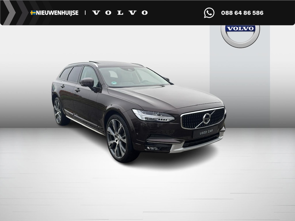 Volvo V90 Cross Country 2.0 T5 Pro | Trekhaak | Bowers & Wilkins | Luchtvering | Massage stoelen | 360° camera | Stoel/stuurverwarming |