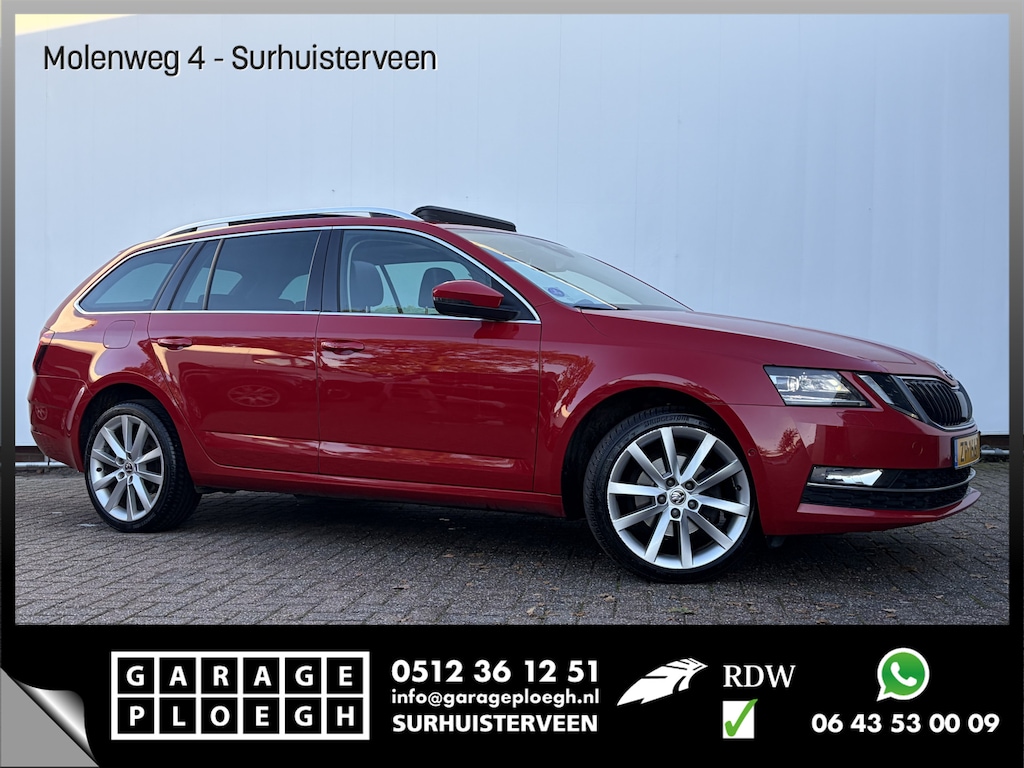 Skoda Octavia Combi 1.5 TSI Greentech Style Trekhaak Pano Leer Memory Canton Adap.Cruise Camera VOL!