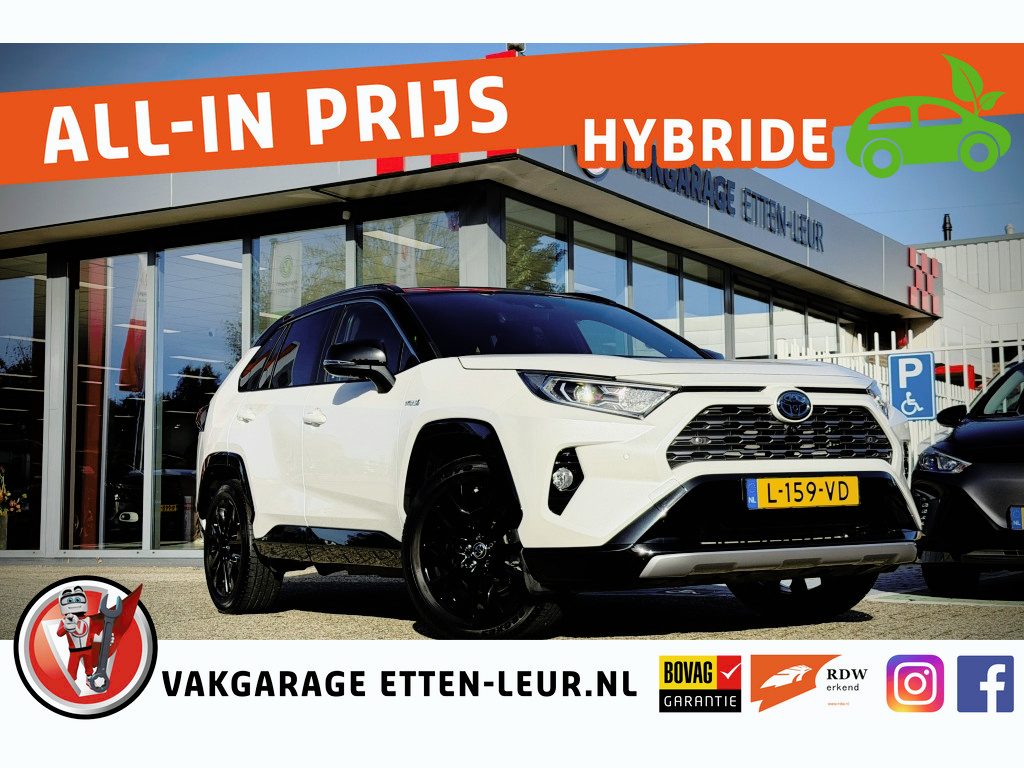 Toyota RAV4 2.5 Hybrid Bi-Tone | TREKHAAK | JBL | STOELVERW. | ELEK. KLEP