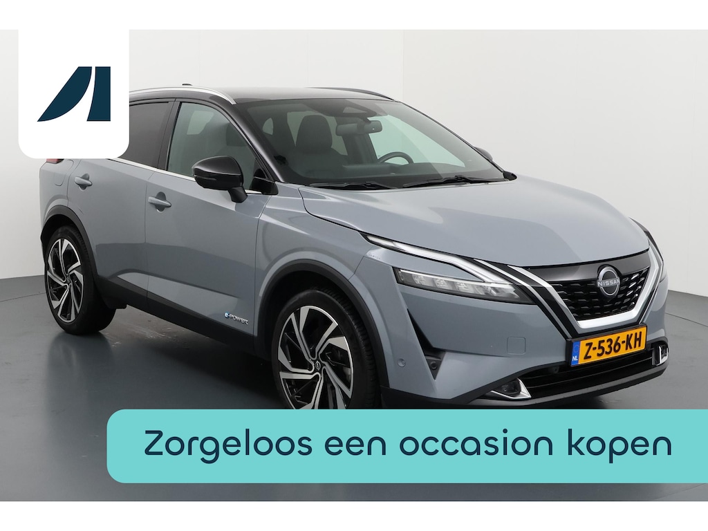 Nissan Qashqai 1.5 e-Power Tekna Plus Verrassend luxueus en moeiteloos zuinig