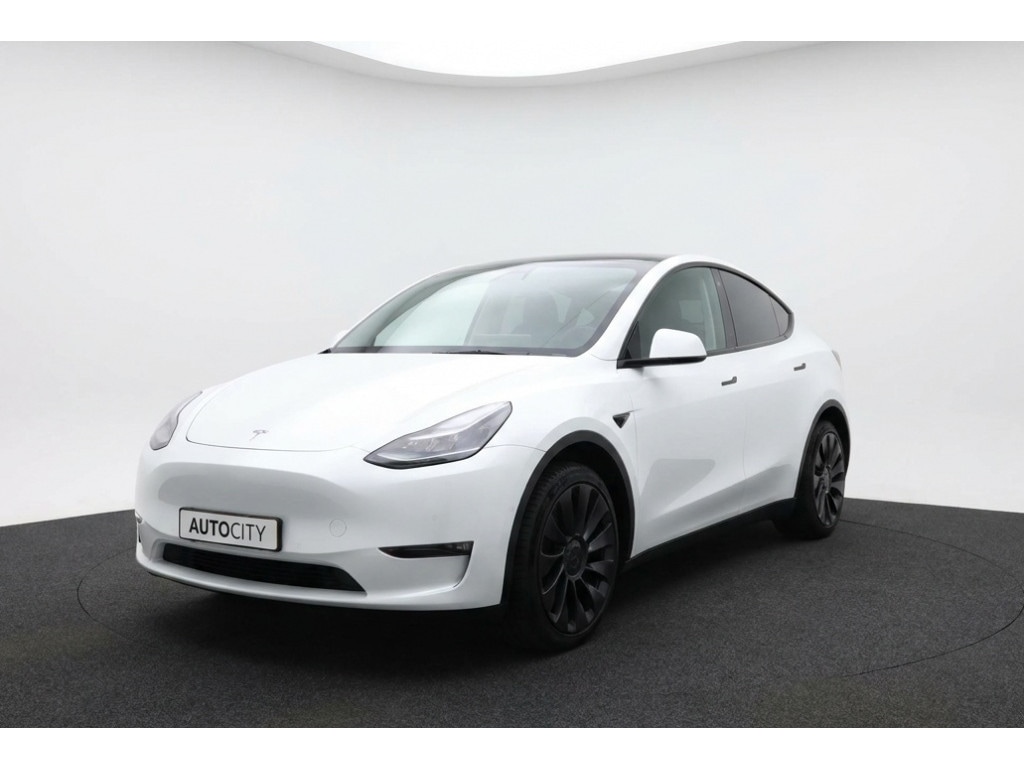 Tesla Model Y Long Range AWD 75kWh Full Self Driving 92% SOH l Warmtepomp l Trekhaak