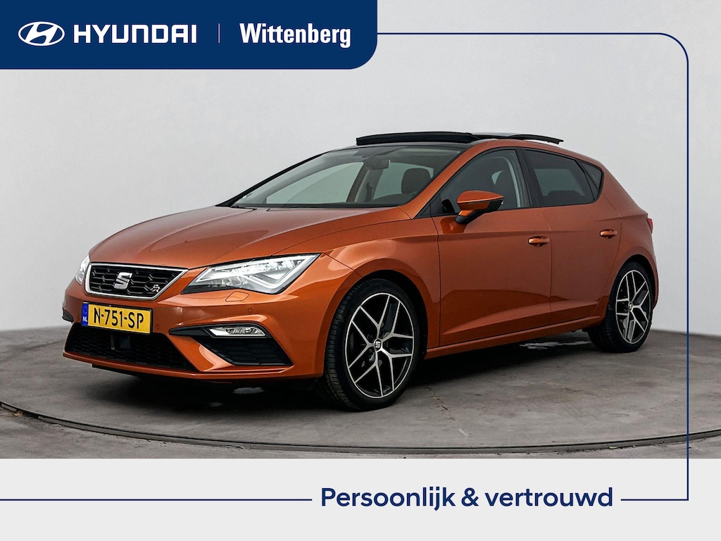 SEAT Leon 1.4 EcoTSI FR BUSINESS INTENSE | SCHUIF KANTEL DAK | AFNEEMBARE TREKHAAK | 18'' LM VELGEN | NAVI | CLIMA | CRUISE | APPLE CAR PLAY & ANDROID AUTO | CAMERA | OPEN DAK |