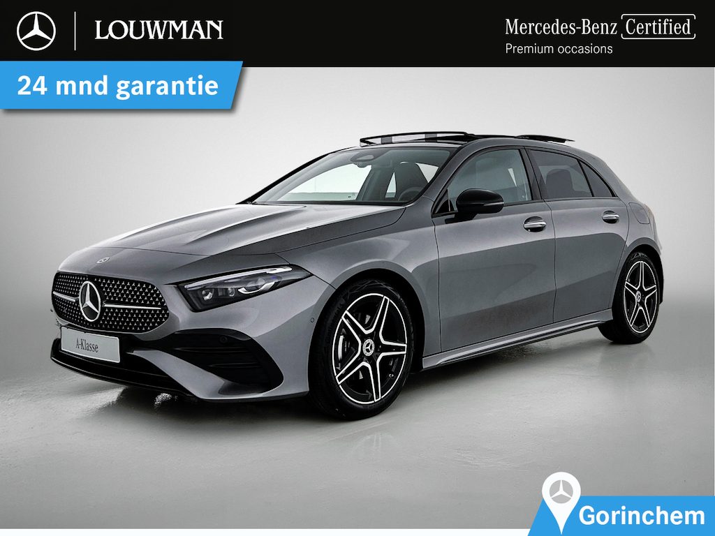Mercedes-Benz A-klasse 180 Business Solution AMG | Nightpakket | Antidiefstalpakket URBAN GUARD PLUS | Panoramaschuifdak | Multibeam LED | Smartphone-integratie | Stoelverwarming voor |