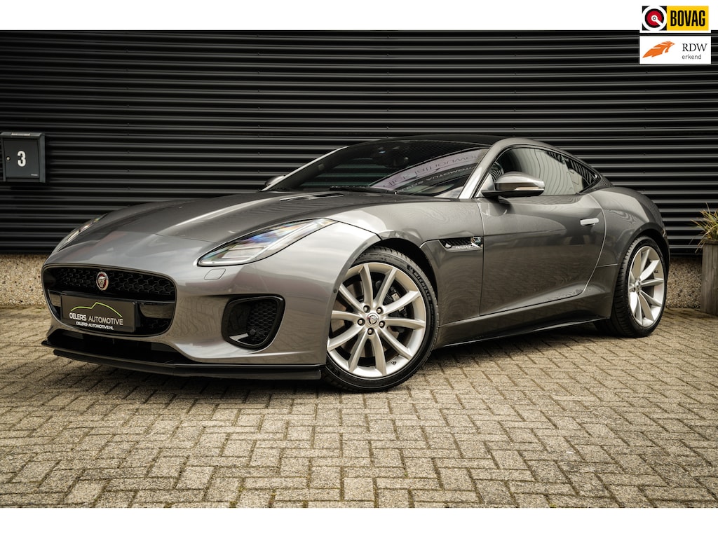 Jaguar F-Type 2.0T P300 R-Dynamic | LED | Panoramadak | Meridian Sound | PDC met Camera | Zeer Mooi! |