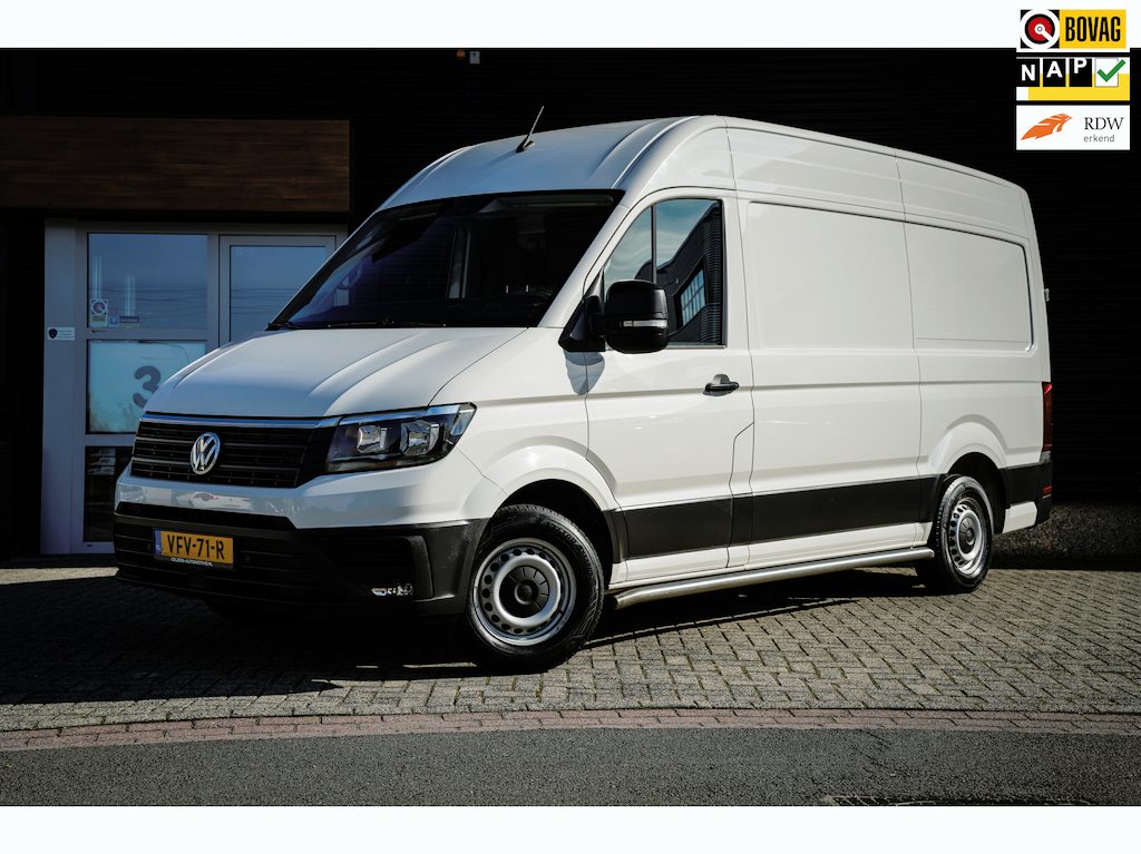 Volkswagen Crafter 35 2.0 TDI L3H3 Highline | Trekhaak | 3-zit | Airco | Cruise control | Elektr. pack | PDC | Org. NL! |