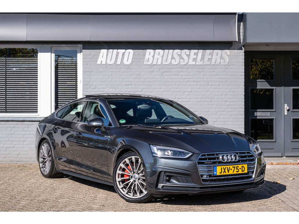 Audi A5 Sportback 2.0 TFSI MHEV quattro Sport Pano -Leder Zeer mooie staat!