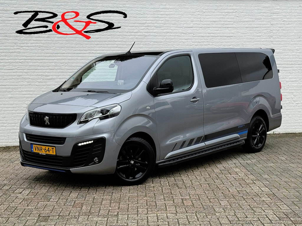 Peugeot Expert 2.0 BlueHDI 180 Long Sport MARGE Automaat Trekhaak Leder Camera CarPlay Navigatie Cruise