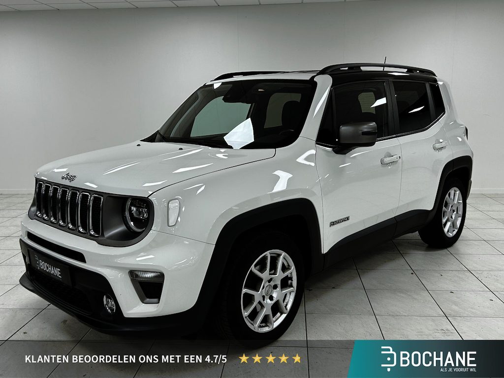 Jeep Renegade 1.0T-e Limited NAVIGATIE | PARKEERSENSOREN VOOR-EN ACHTER | LICHTMETALEN VELGEN