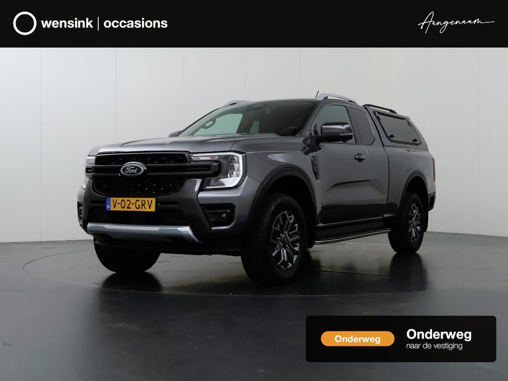 Ford Ranger 2.0 ECOBLUE | AUT. | SUPERCAB | WILDTRAK | HUIF-OPBOUW | ADAPTIVE CRUISE CONTROL | NAVIGATIE | PARKEERCAMERA | ELK. VERSTELBARE STOEL | CLIMATE CONTROL | RONDOM CAMERA | STOELVERWARMING | STUURWIELVERWARMING