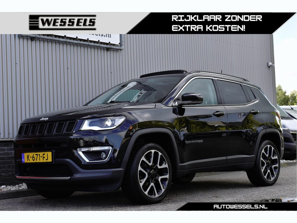 Jeep Compass 1.4 MultiAir Opening Edition 4x4 Panorama, Camera, Adaptive cruise, Trekhaak, Stoel/stuurverwarming