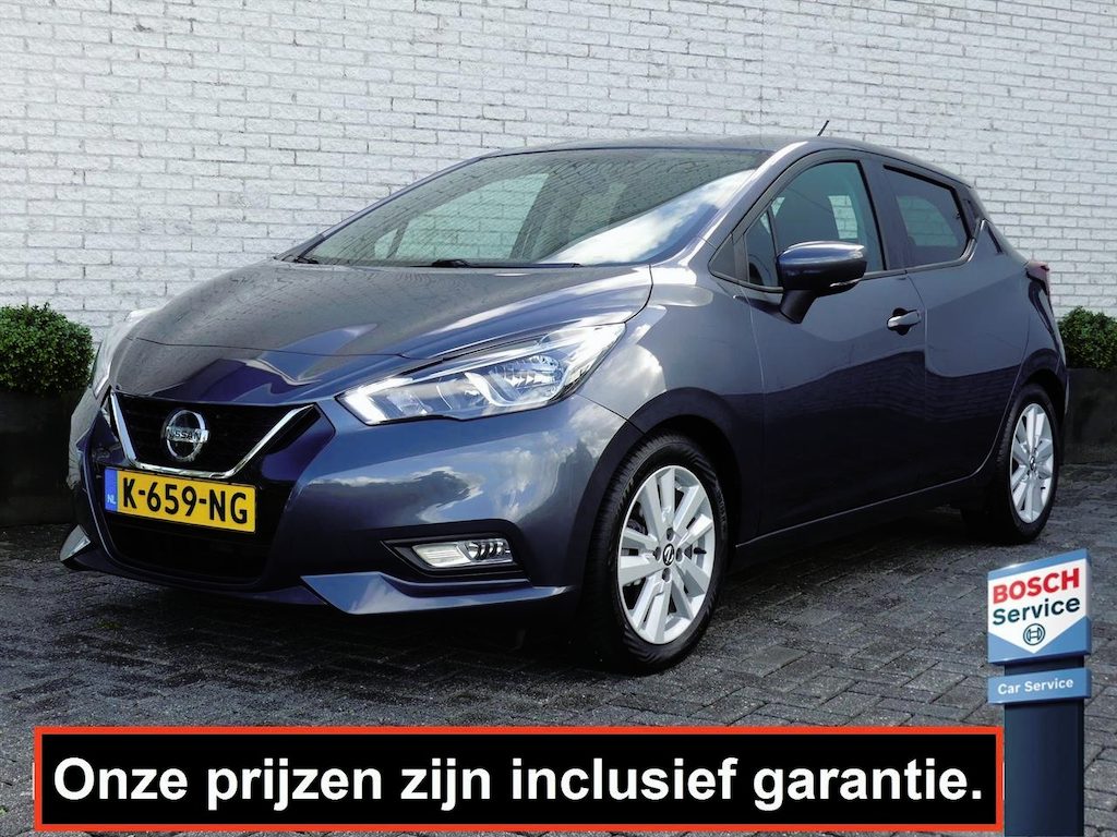 Nissan Micra 1.0 IG-T AUTOMAAT 100PK NAVI/CAMERA/PDC/CRUISE/STOELVERW