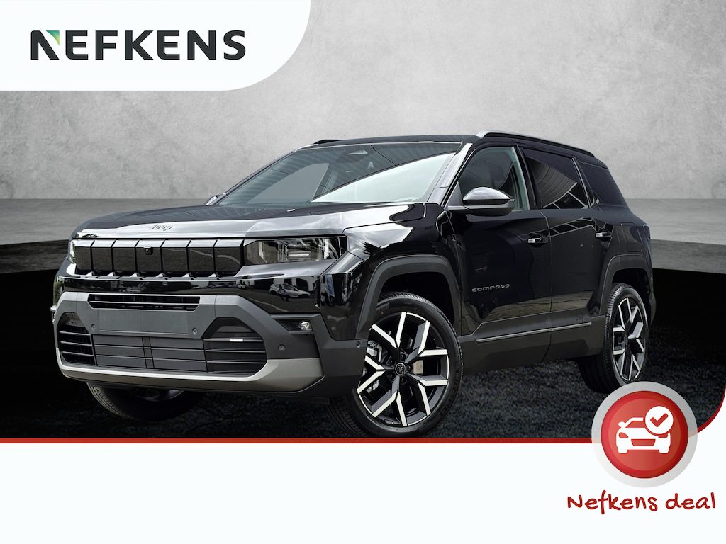 Jeep Compass 1.6 225pk e-Hybrid Plug-In First Edition | DEMO | Schuifdak | Navigatie | Camera