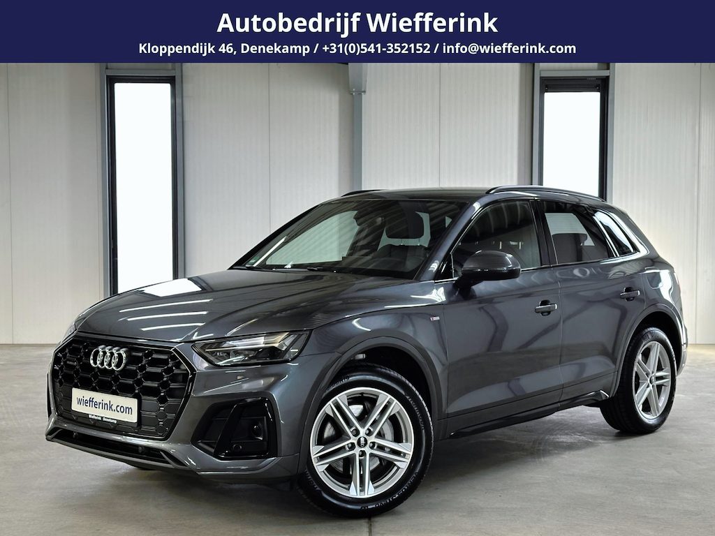 Audi Q5 50 TFSI e S edition 299pk | Elek. Trekhaak | Stoelverwarming | ACC | Tour-pack